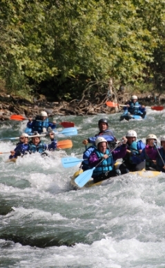 Rafting le cocktail d'embarcations