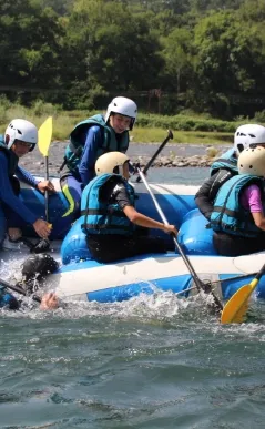 Rafting sensations Pyrénées